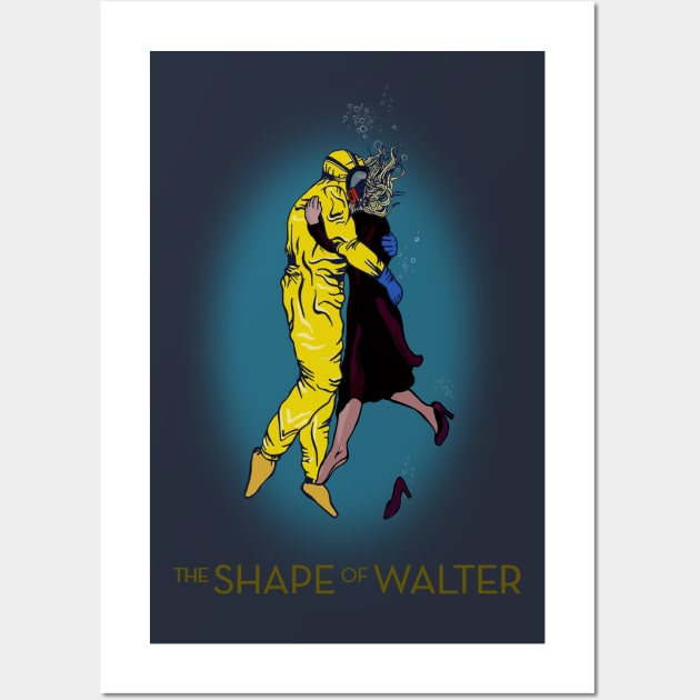 The Shape Of Walter Wall Art by reimagination